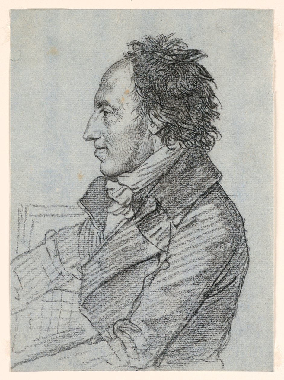 Egy férfi portréja alkotó: Jean Baptiste Joseph Wicar