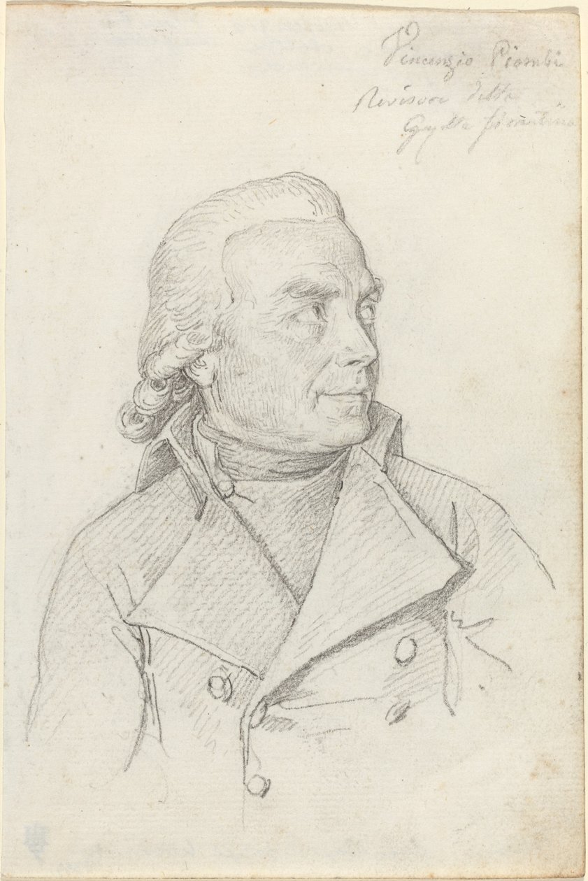 Vincenzo Piombi alkotó: Jean Baptiste Joseph Wicar