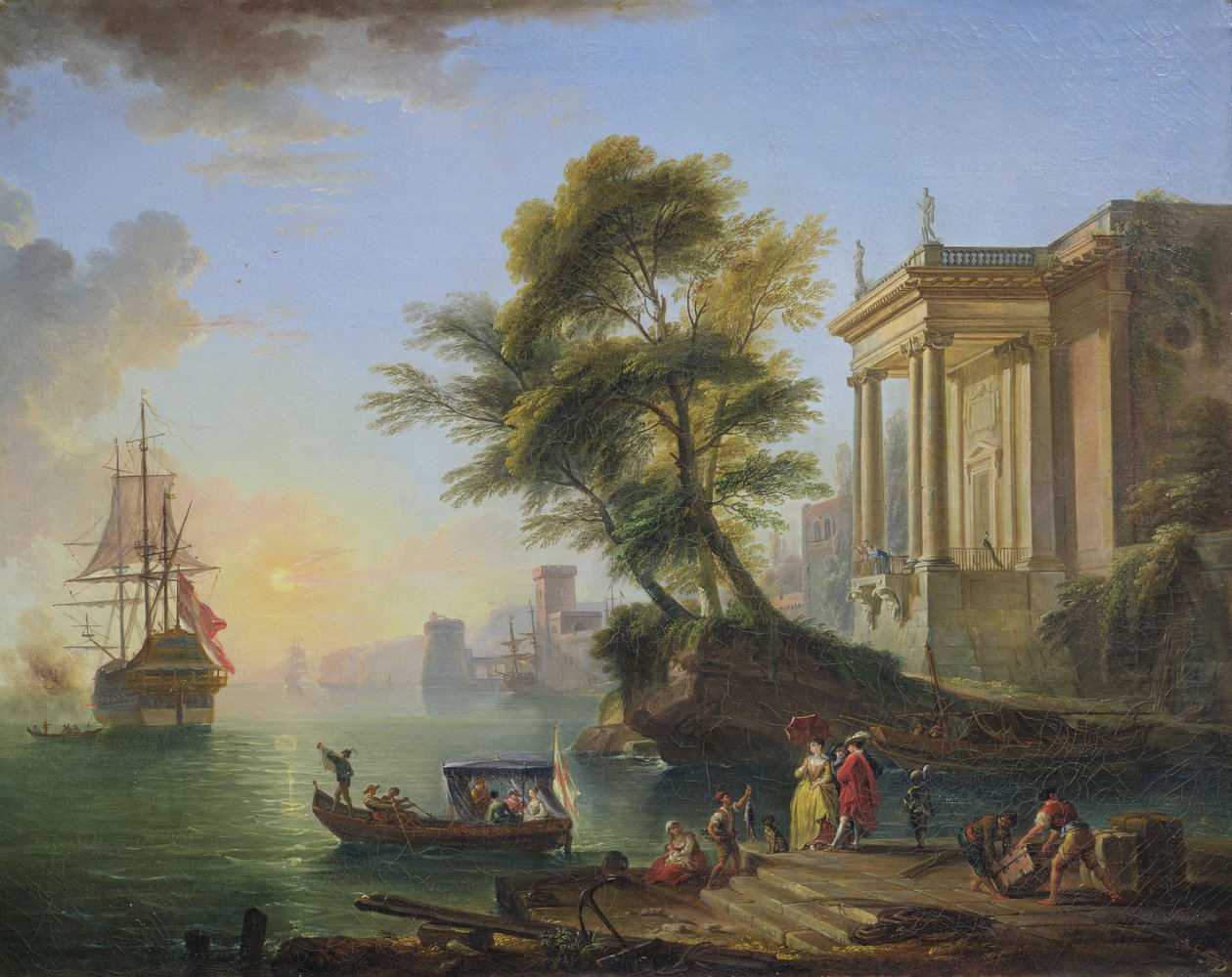Marina, naplemente alkotó: Jean Baptiste Lallemand