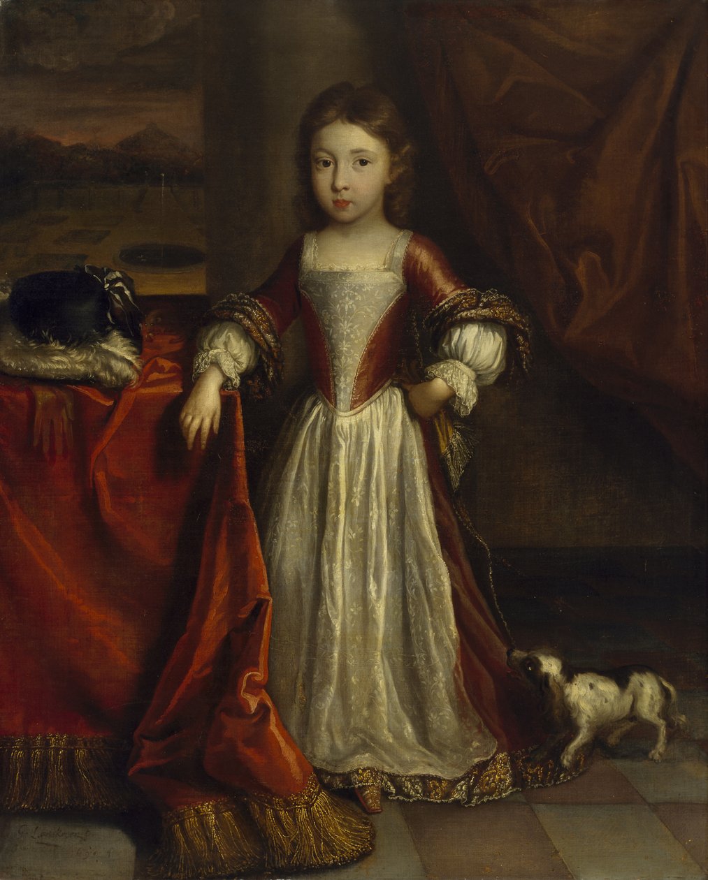Fiatal fiú portréja, 1690-94 alkotó: Jean Baptiste Lantscroon