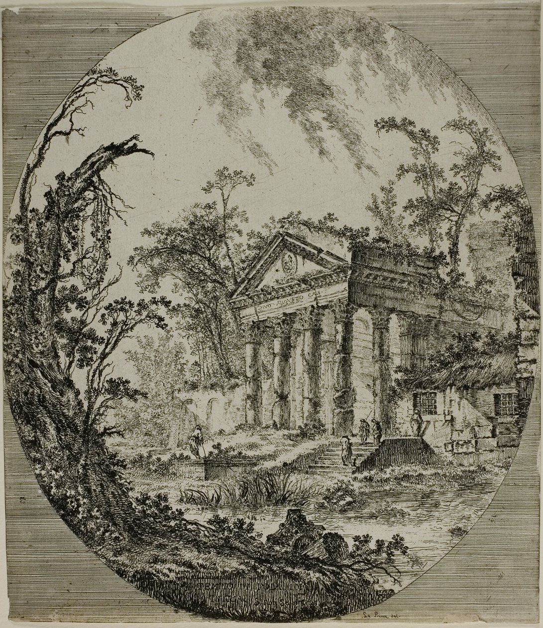 Augustus temploma alkotó: Jean Baptiste Le Prince