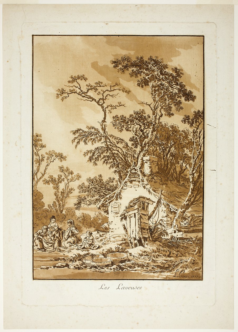 A Mosónők alkotó: Jean Baptiste Le Prince