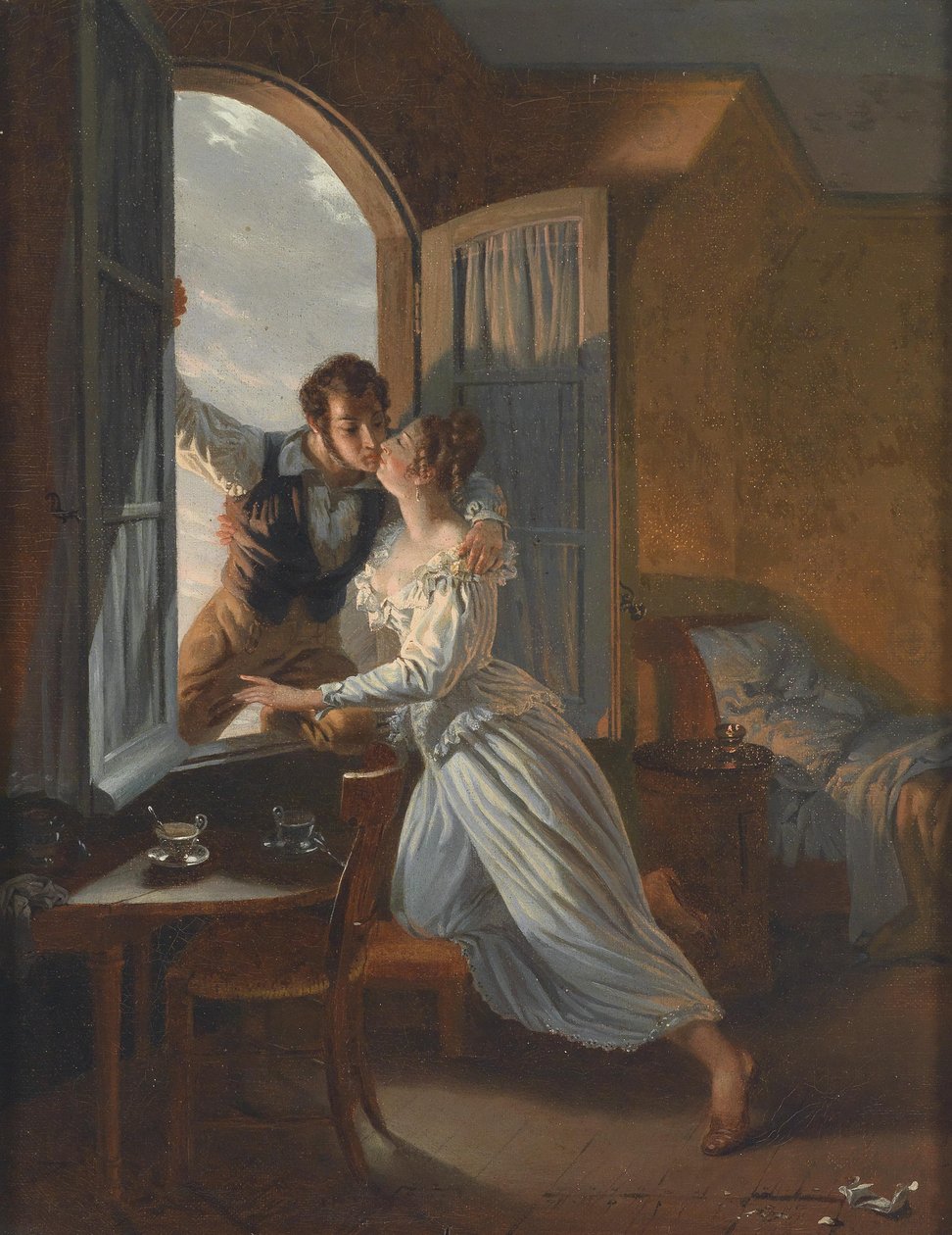 Titkos találkozó alkotó: Jean Baptiste Lecoeur