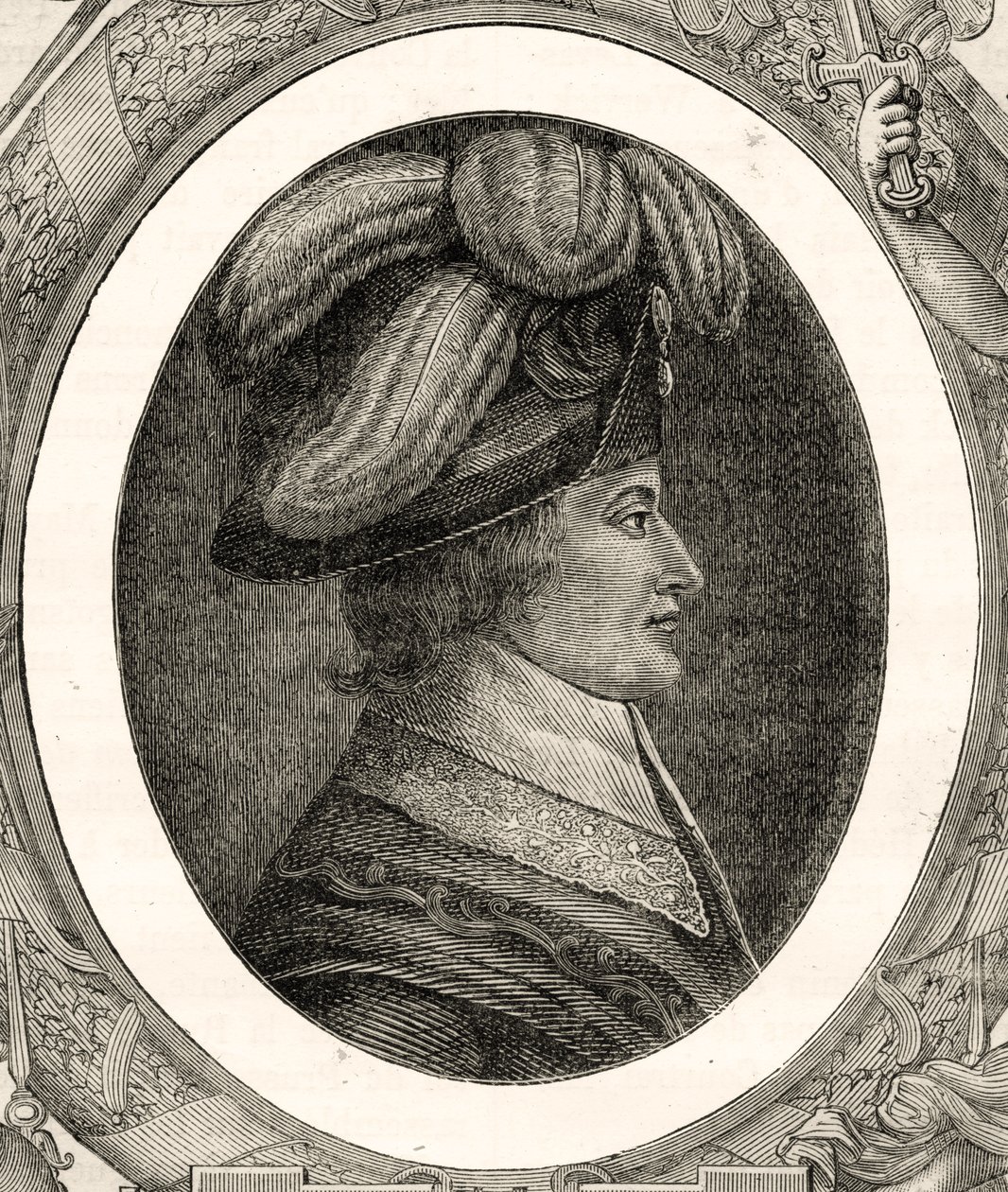 Lazare Nicolas Marguerite Carnot (1753-1823), Louis Blanc (1811-82) „Histoire de la Revolution Francaise” című művéből, 1847-62 alkotó: Jean Baptiste Lienard