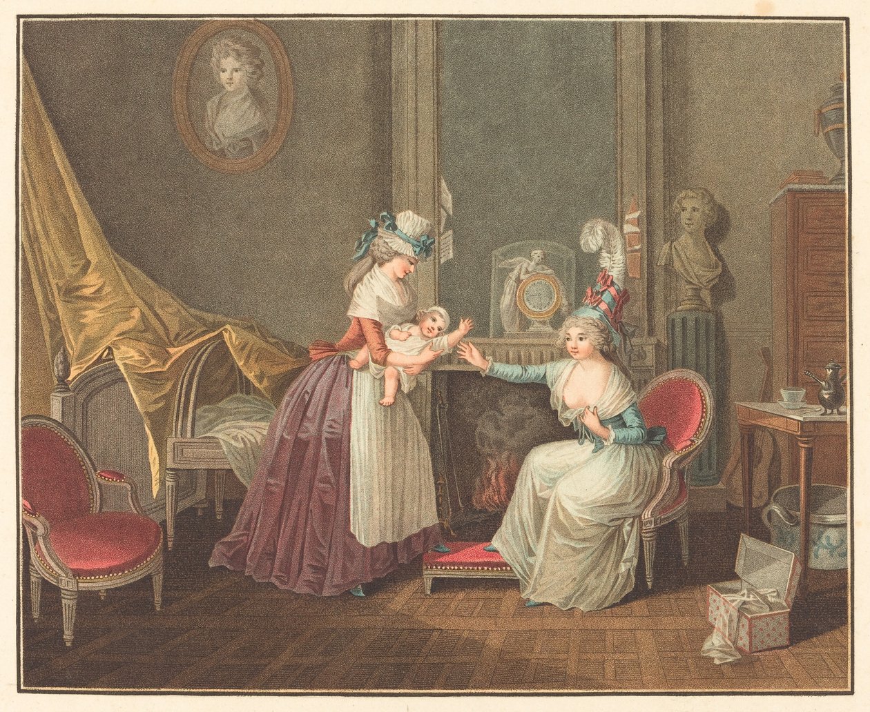 Fanfan ebédje alkotó: Jean Baptiste Mallet after Henri Nicolas van Gorp
