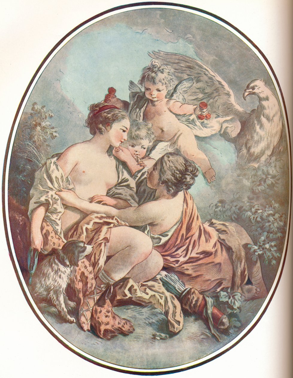 A Vénusz vécéje, 1907 alkotó: Jean Baptiste Marie Huet
