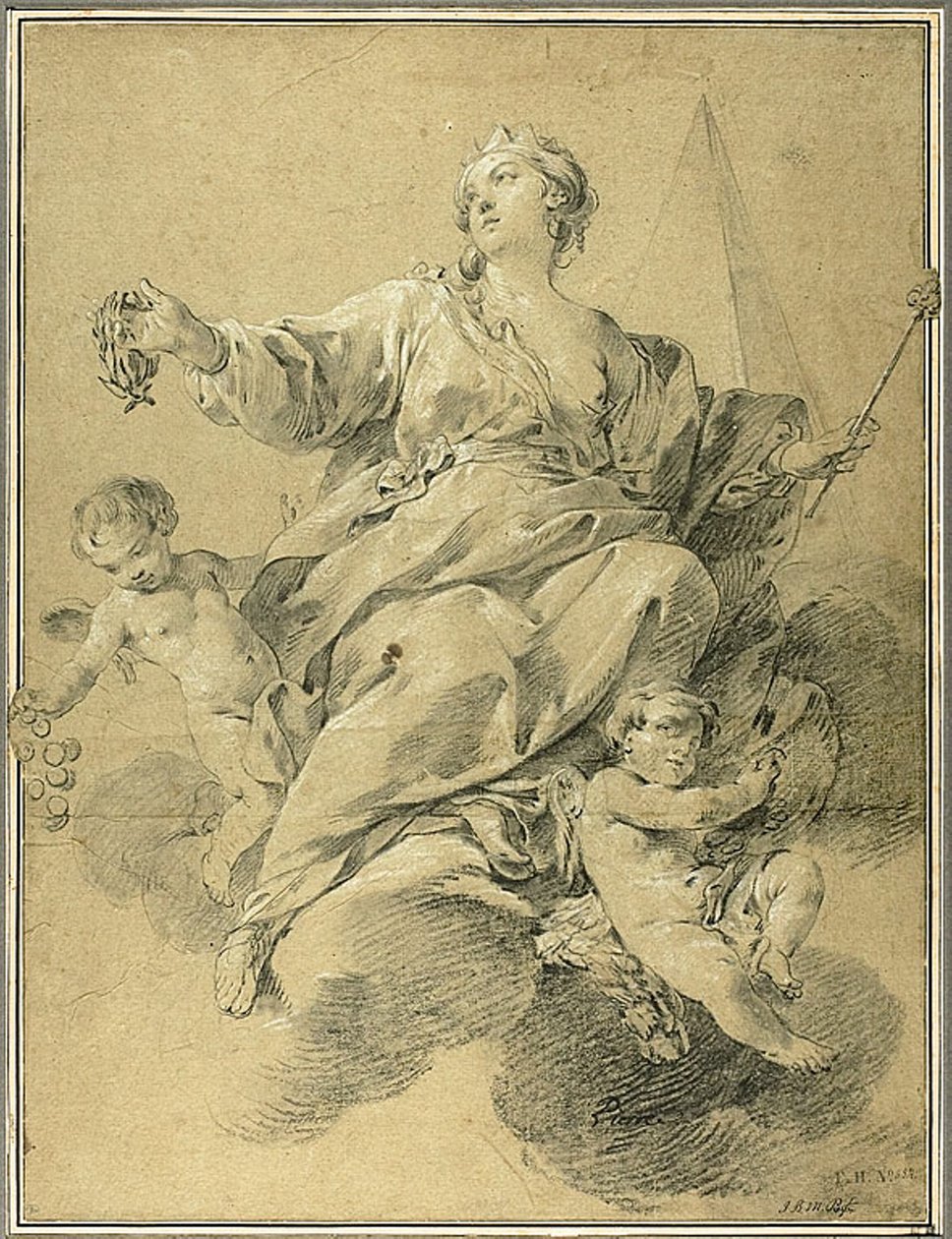 A győzelem allegóriája alkotó: Jean Baptiste Marie Pierre