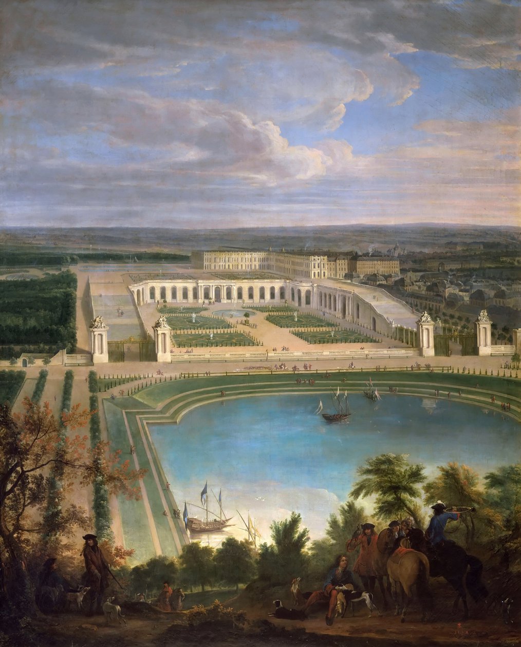 A versailles-i palota narancsháza alkotó: Jean Baptiste Martin