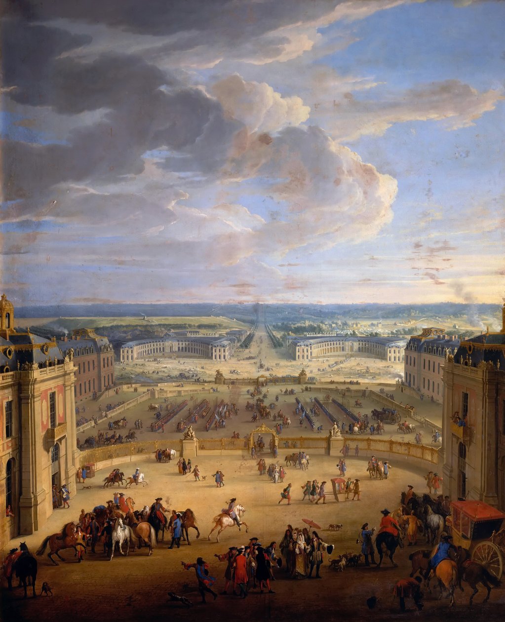 A Grande Écurie Royal istálló a Château de Versailles-ban alkotó: Jean Baptiste Martin