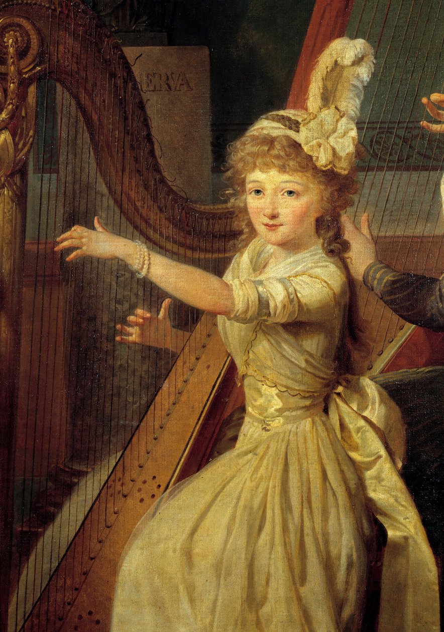 Stephanie Felicite Ducrest de Saint-Aubin, Genlis grófnője alkotó: Jean Baptiste Mauzaisse