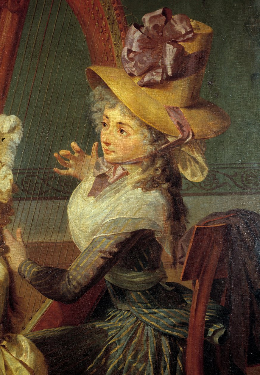 Stephanie Felicite Saint-Aubin hercege, Genlis grófnője alkotó: Jean Baptiste Mauzaisse