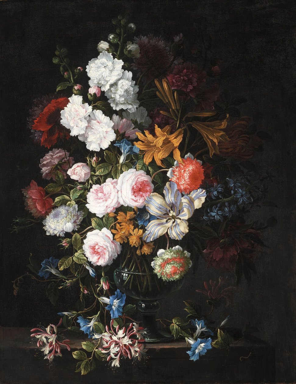 Csendélet virágokkal alkotó: Jean Baptiste Monnoyer