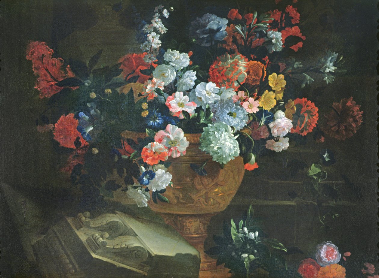 Virágcsendélet alkotó: Jean Baptiste Monnoyer
