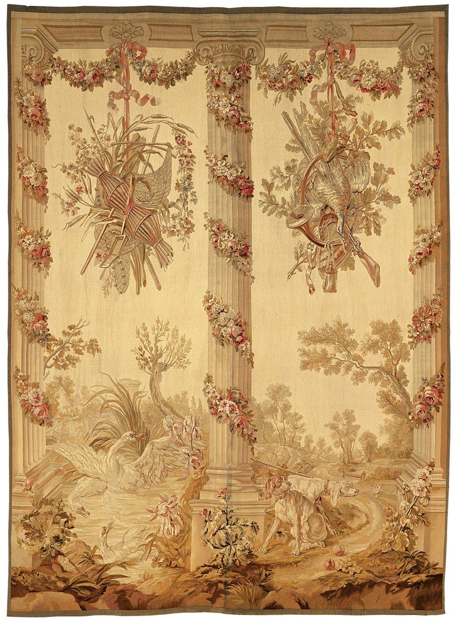 Panel a Porticoes sorozatból alkotó: Jean Baptiste Oudry