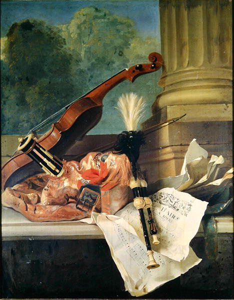 A zene tulajdonságai alkotó: Jean Baptiste Oudry