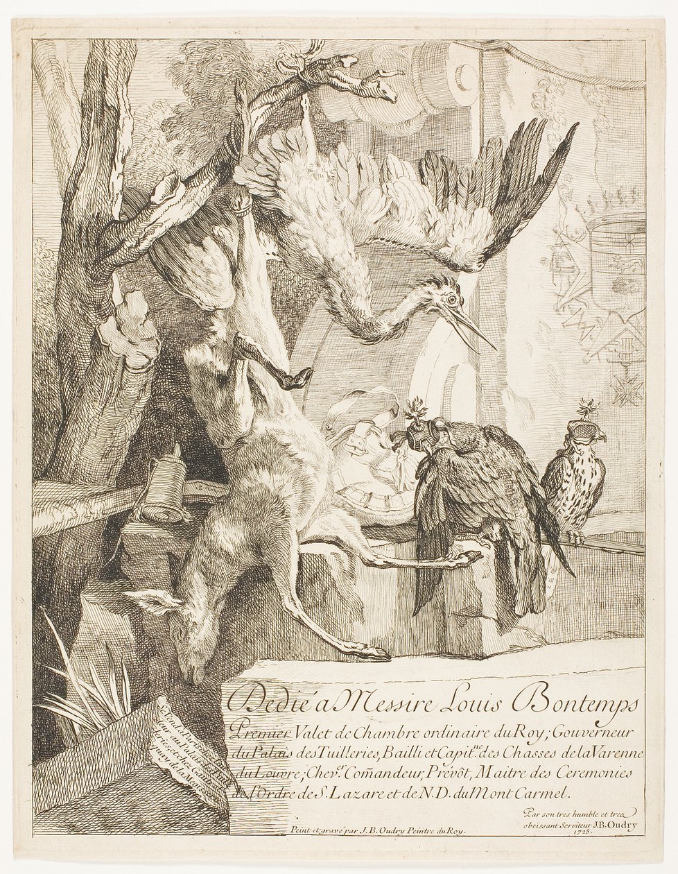 Négy vadásztantárgy, 1. sz alkotó: Jean Baptiste Oudry