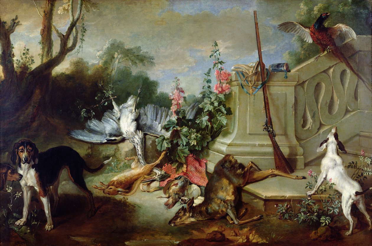 A vadászat visszatérése, 1732 alkotó: Jean Baptiste Oudry
