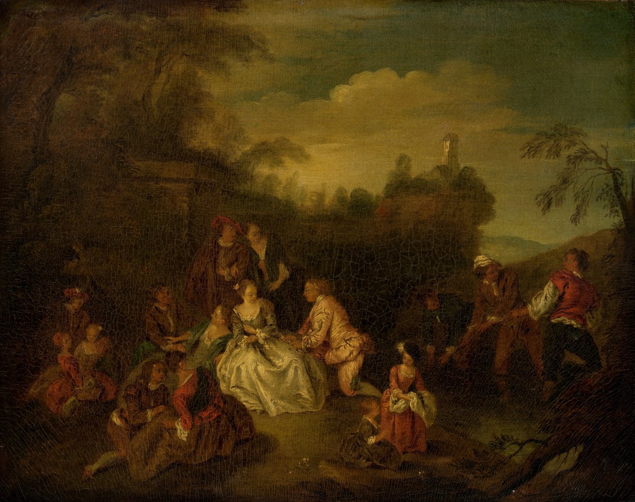 A halászok ajándéka, 18. vagy 19. század. alkotó: Jean Baptiste Pater