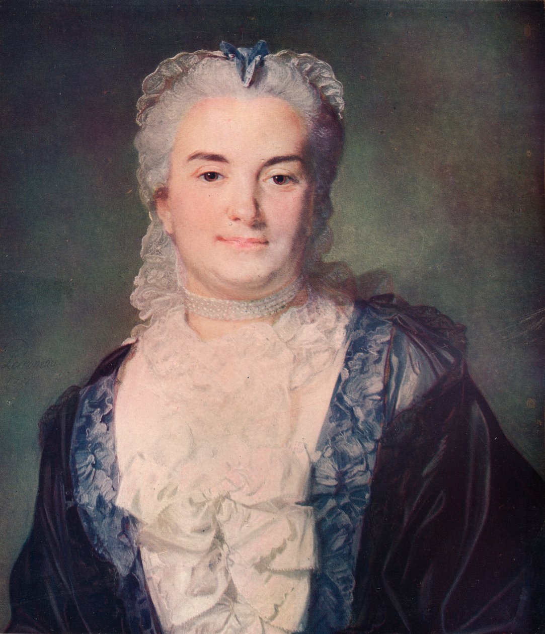 Madame Chevotet, 1751 alkotó: Jean Baptiste Perronneau