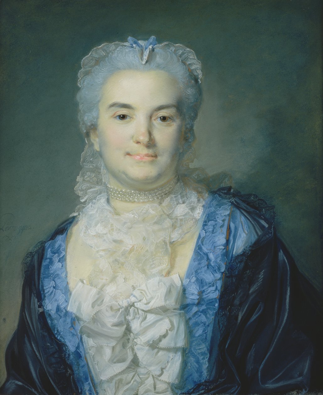 Madame Chevotet portréja, 1751 alkotó: Jean Baptiste Perronneau