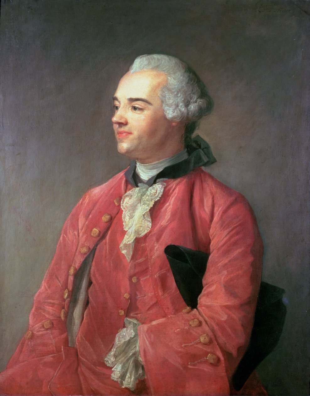 Jacques Cazotte portréja alkotó: Jean Baptiste Perronneau