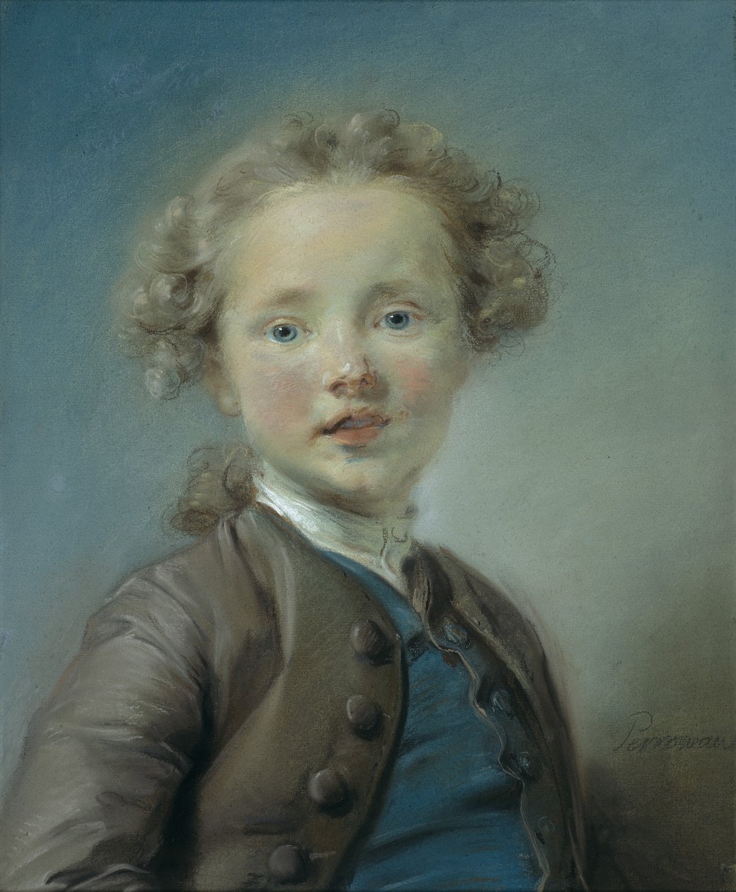 Jean-Baptiste Antoine Le Moyne portréja, 1747 alkotó: Jean Baptiste Perronneau