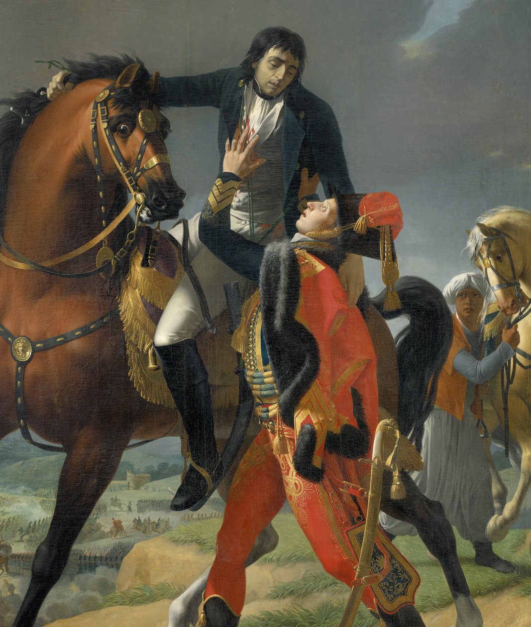 Louis Charles Antoine Desaix tábornok meghalt a marengói csatában 1800. június 14-én alkotó: Jean Baptiste Regnault
