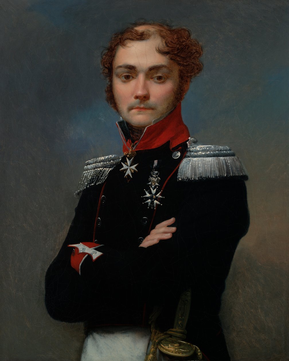 Charles-Louis Regnault, a napóleoni háborúk tisztjének portréja alkotó: Jean Baptiste Regnault