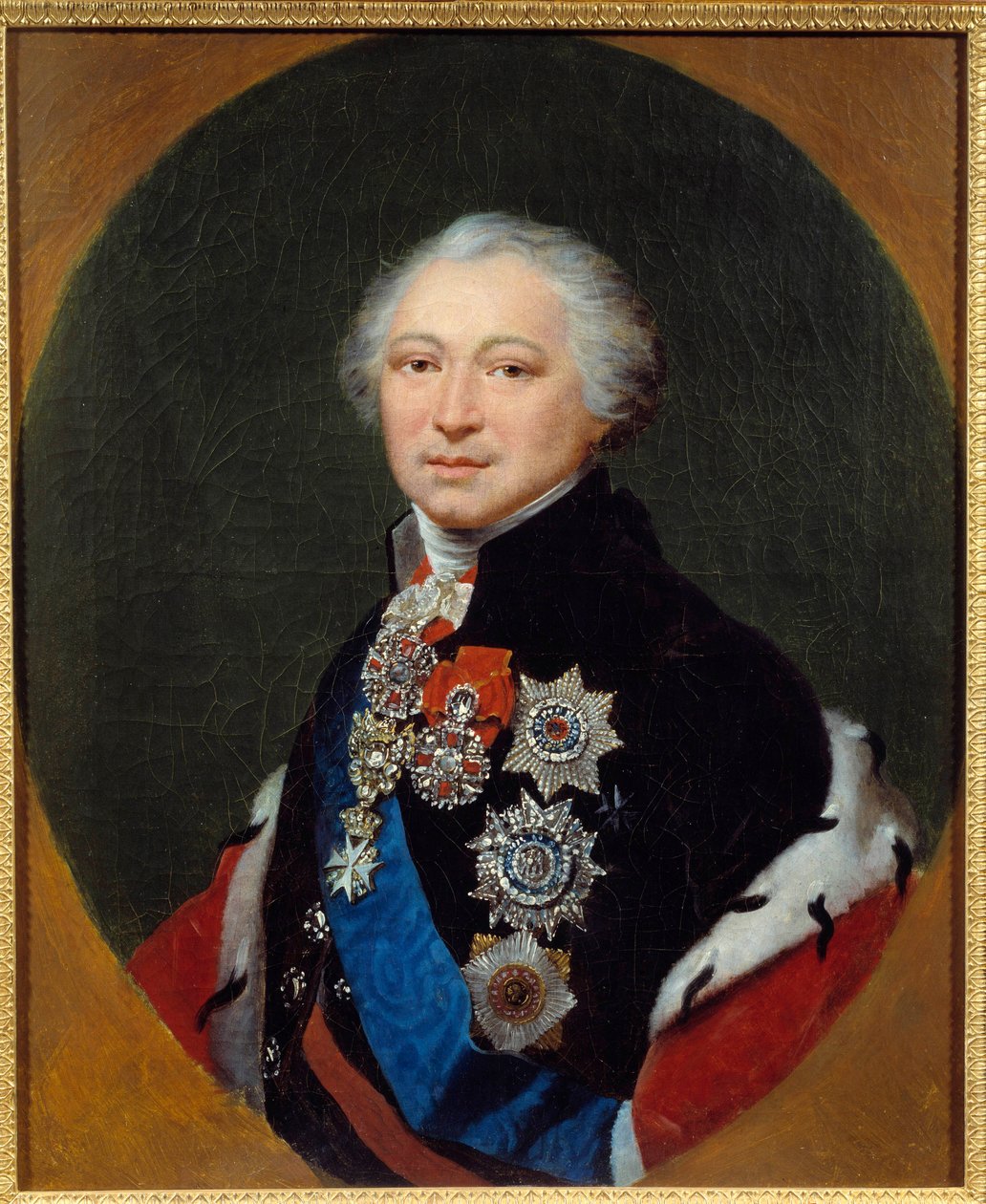 Alekszandr Boriszovics Kourakin herceg (1752-1818) portréja Jean Baptiste Regnault (1754-1829) festménye 19. századi Párizs, a Becsületrend Múzeuma alkotó: Jean Baptiste Regnault
