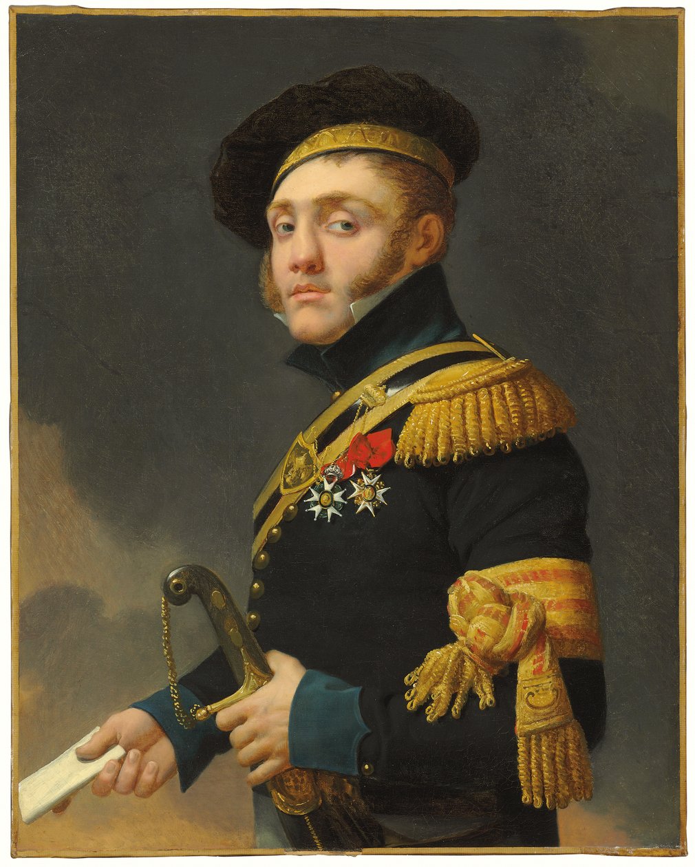 A művész fiának, Antoine-Louis Regnault portréja alkotó: Jean Baptiste Regnault