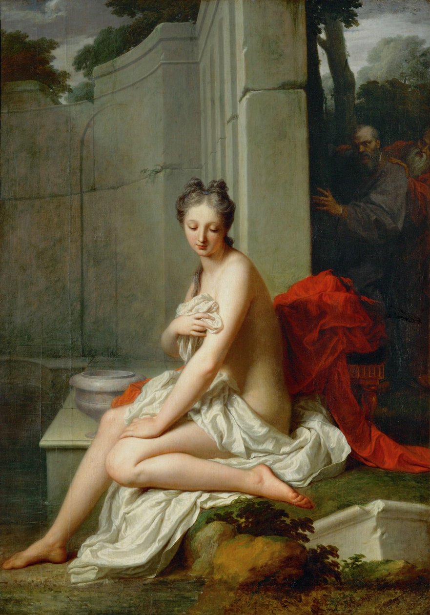 Suzanne au bain - Susanna és a vének ... alkotó: Jean Baptiste Santerre