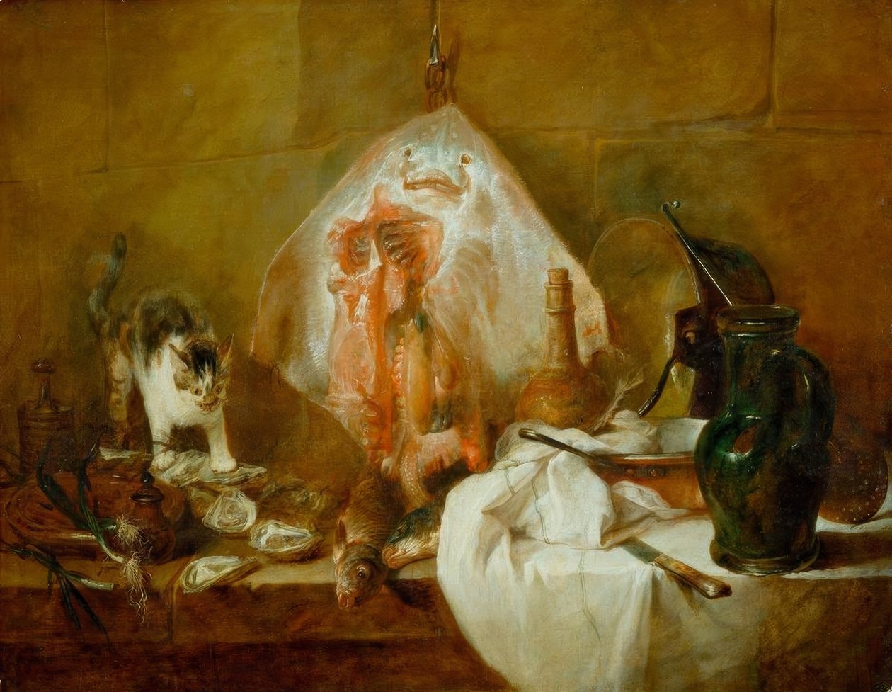 A sugár, más néven konyhabelső alkotó: Jean Baptiste Simeon Chardin