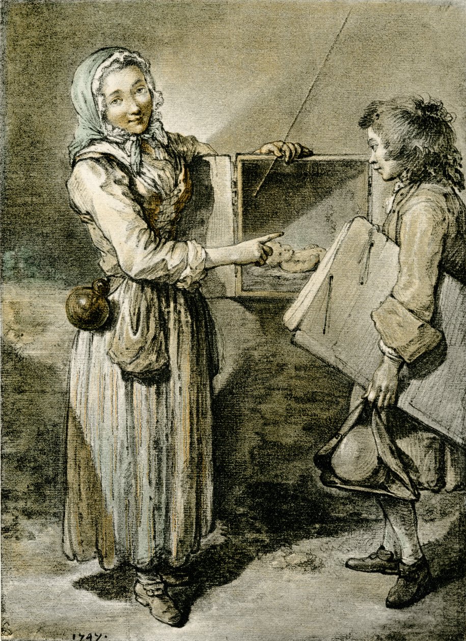 A kukucskáló doboz alkotó: Jean Baptiste Simeon Chardin