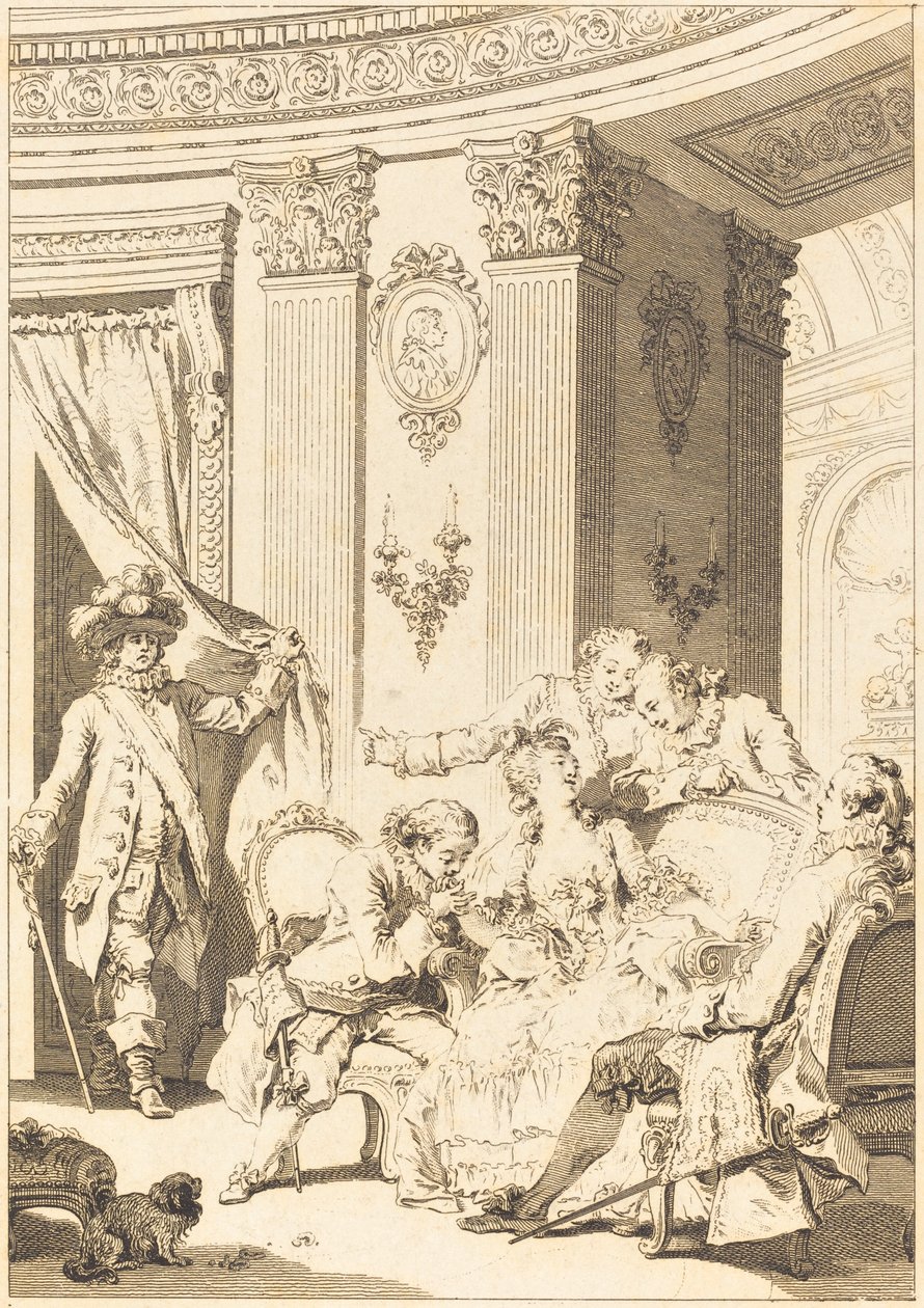 A gyóntató férj alkotó: Jean Baptiste Tilliard and Antoine Jean Duclos after Jean Honoré Fragonard