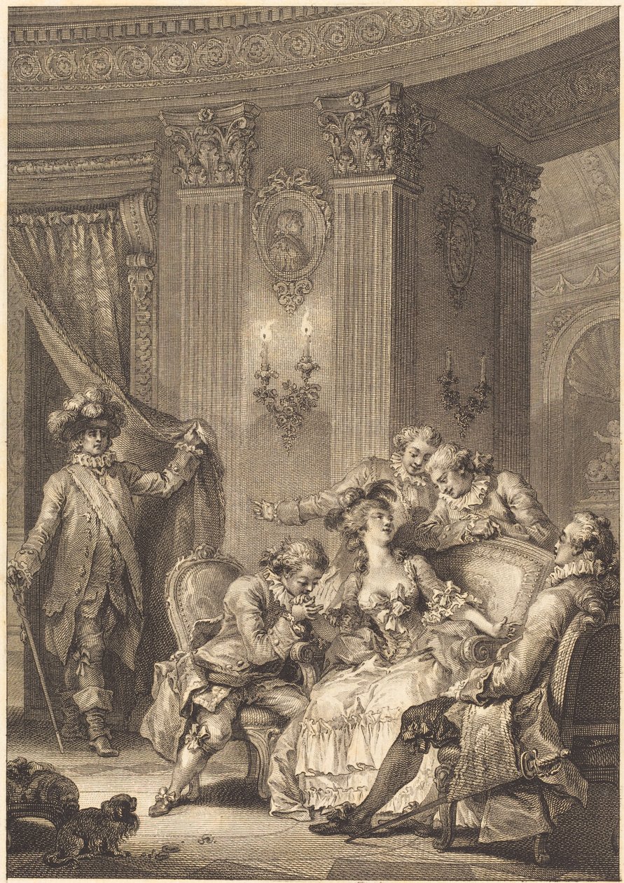 A gyóntató férj alkotó: Jean Baptiste Tilliard and Antoine Jean Duclos after Jean Honoré Fragonard