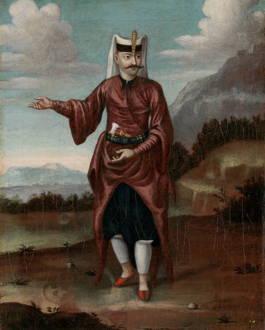 A janicsárok katonája alkotó: Jean Baptiste Vanmour (workshop of)