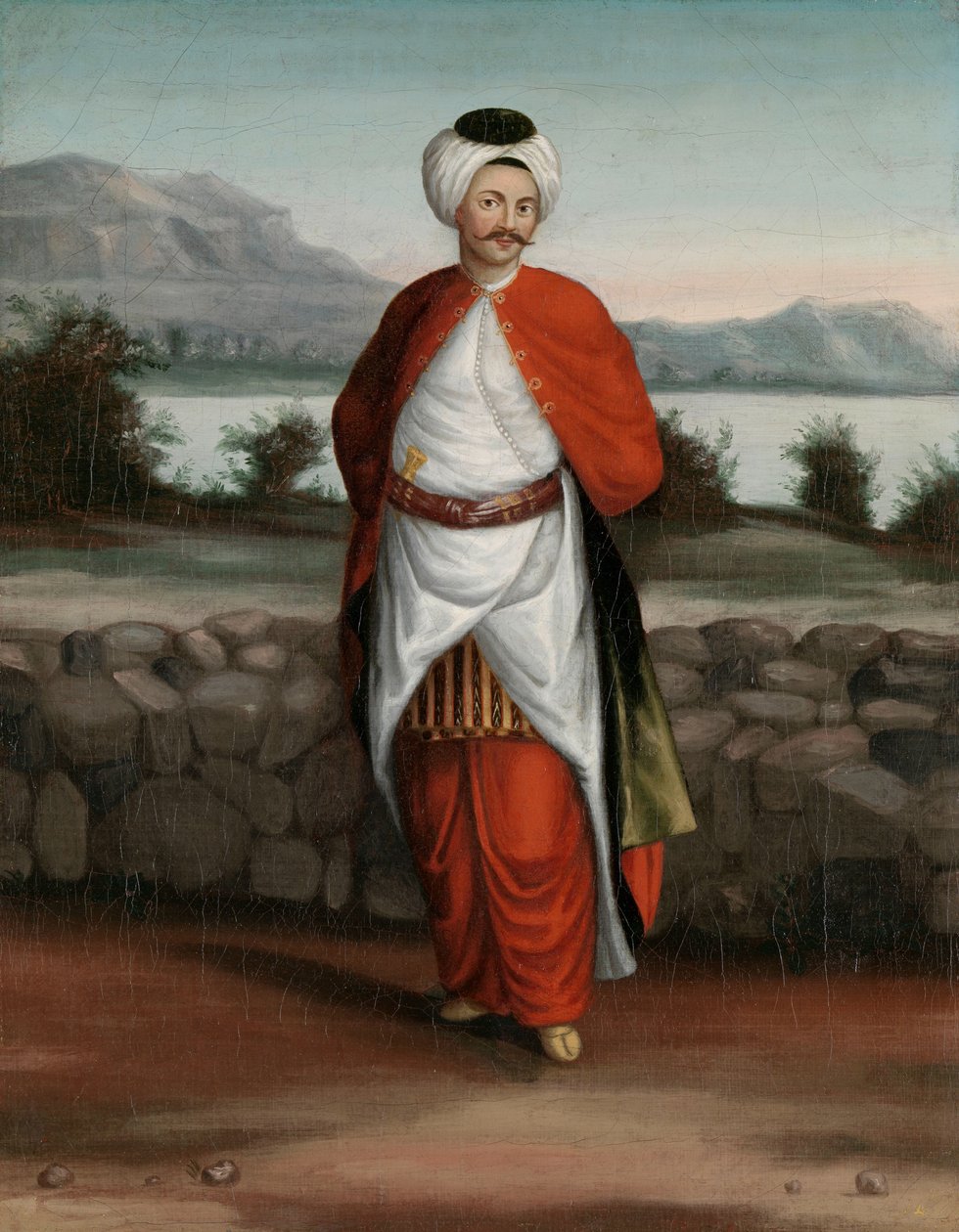 Choadar, a nagykövet szolgája alkotó: Jean Baptiste Vanmour (workshop of)
