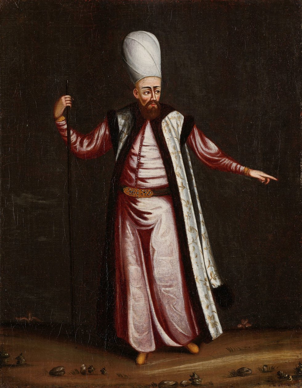 A Capoudgi Bachi, a szeráj nagymestere alkotó: Jean Baptiste Vanmour (workshop of)