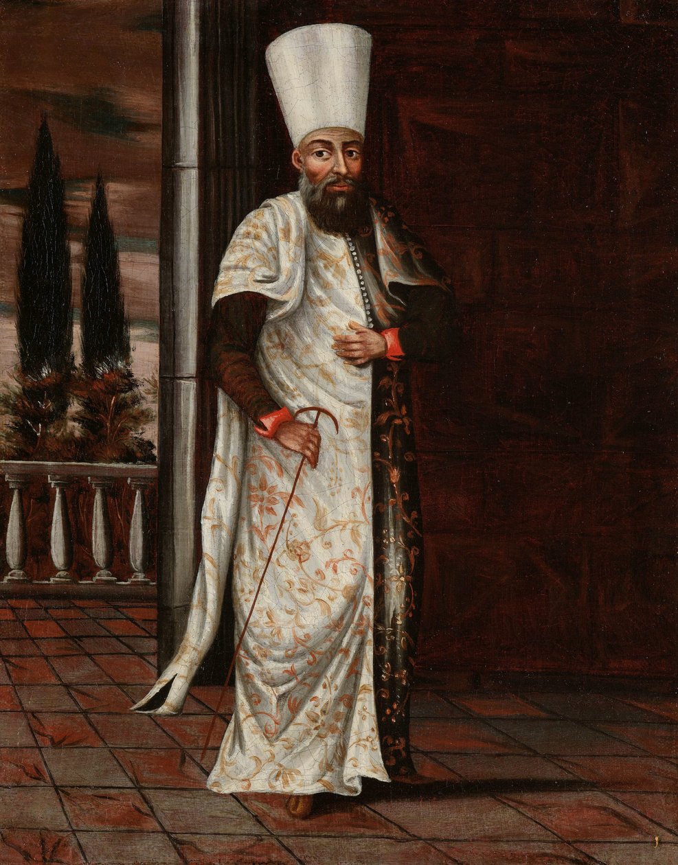 A Chaous Bachi alkotó: Jean Baptiste Vanmour (workshop of)