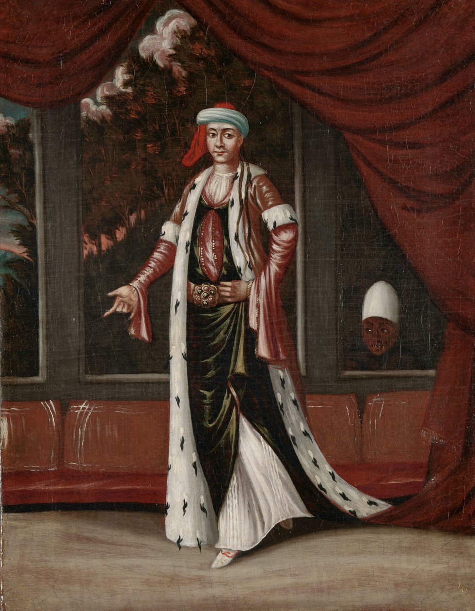 A szultána-anya alkotó: Jean Baptiste Vanmour (workshop of)
