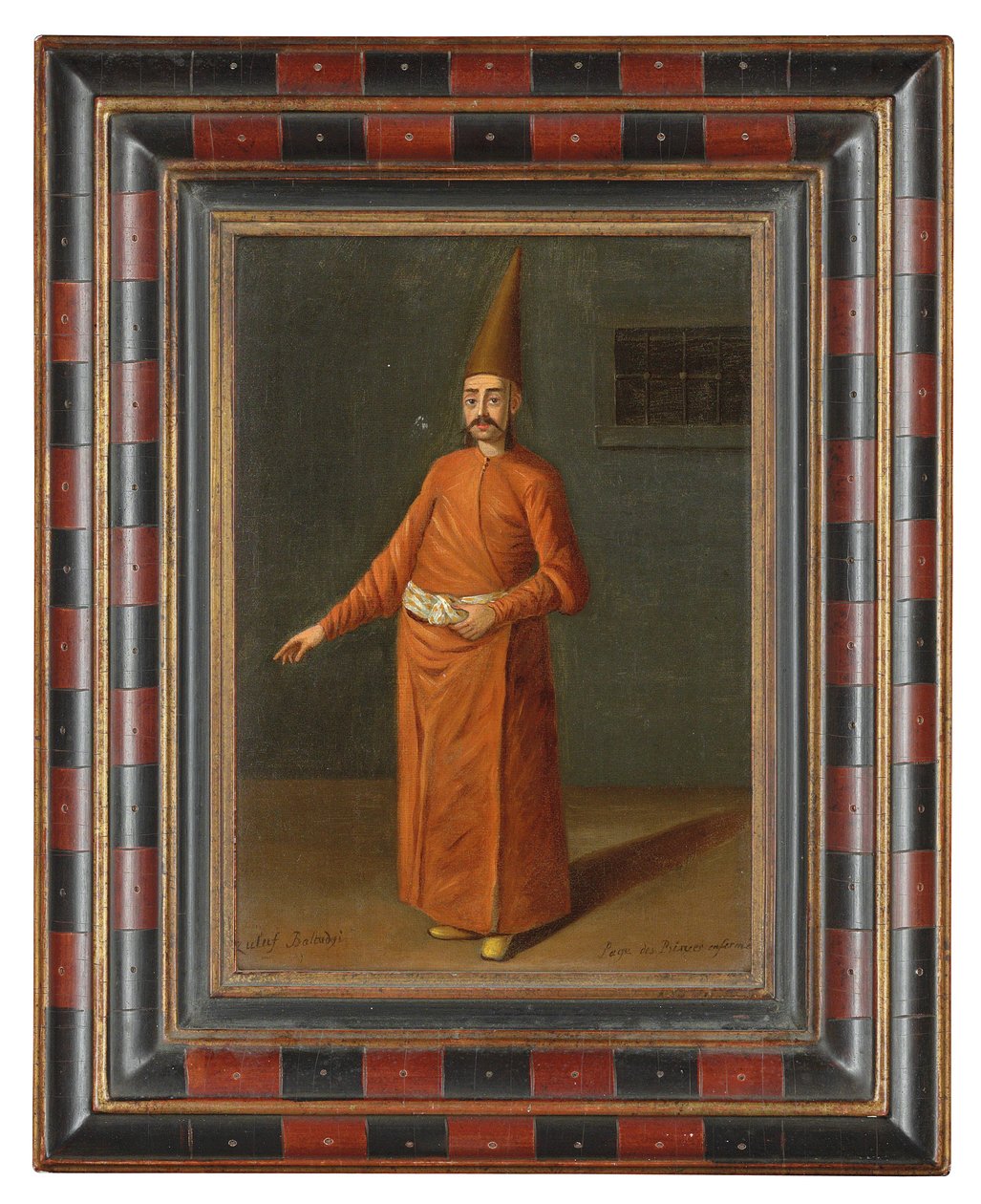 Oszmán csatabárdos alkotó: Jean Baptiste Vanmour