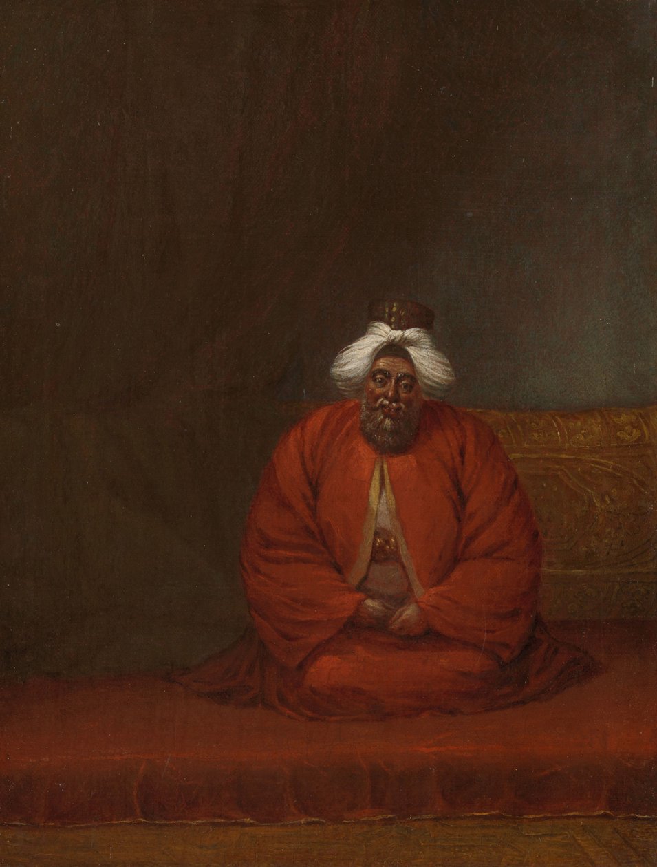 A mufti, a vallásügyi osztály vezetője alkotó: Jean Baptiste Vanmour