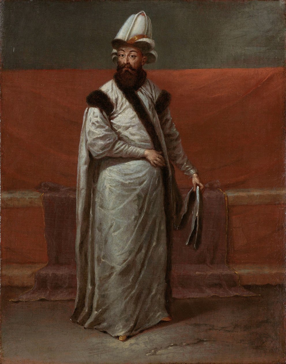 Nevşehirli Damat Ĭbrahim Pasa nagyvezír alkotó: Jean Baptiste Vanmour