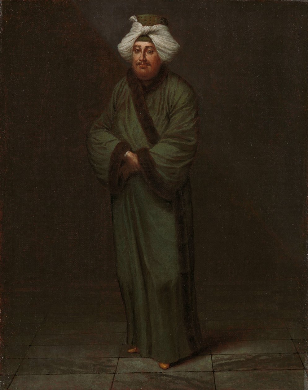 Mehmet, a vizír intézője Mehmet, a vizír intézője alkotó: Jean Baptiste Vanmour