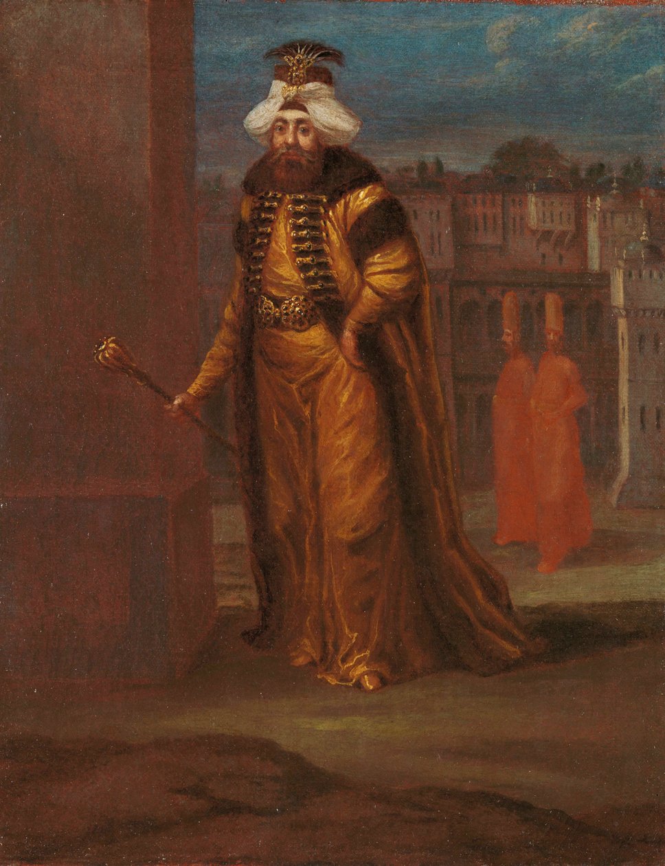 III. Ahmed szultán (1673-1736) alkotó: Jean Baptiste Vanmour