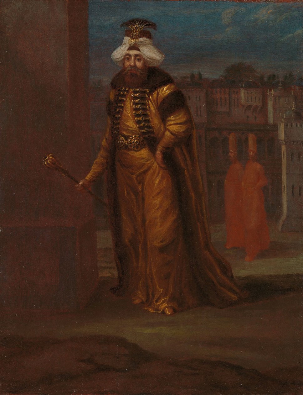 I. Mahmud szultán alkotó: Jean Baptiste Vanmour