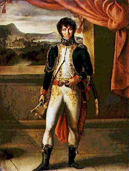 Joachim Murat portréja (1767-1815) (olaj, vászon) alkotó: Jean Baptiste Vicar