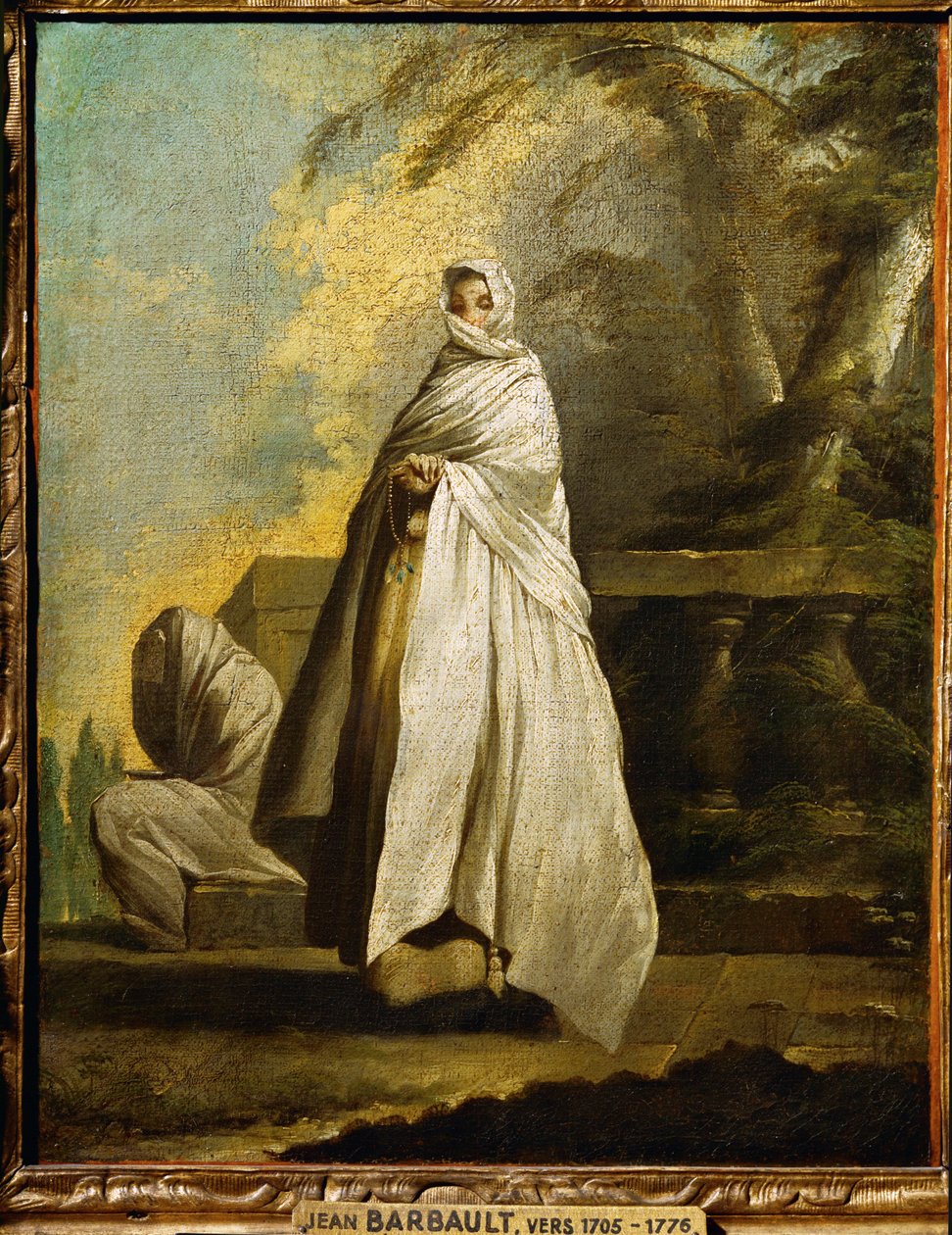 Femmes drapees de blanc - nők fehérben ... alkotó: Jean Barbault