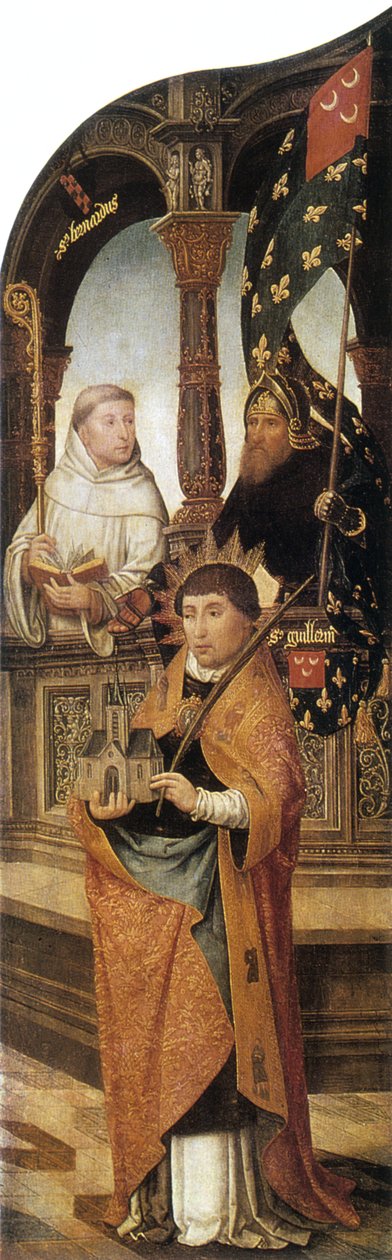 Angyali üdvözlet, 1516-1517 alkotó: Jean the Elder Bellegambe