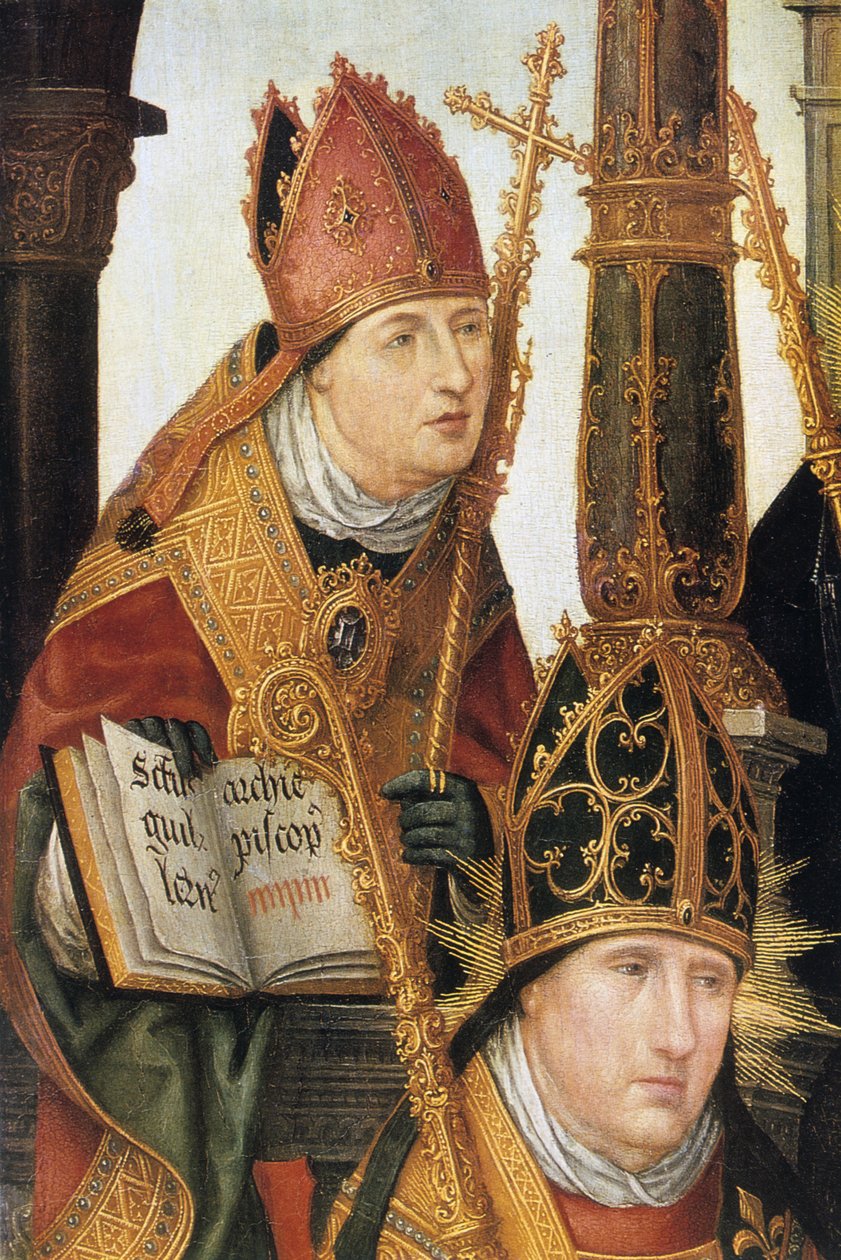 Angyali üdvözlet részlete, 1516-1517 alkotó: Jean the Elder Bellegambe